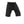 Load image into Gallery viewer, photo of black, 100% linen drop crotch shorts for men on white background.
