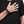Load image into Gallery viewer, men's with hand on his chest wearing jan hilmer square ring leather cuff