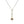 Load image into Gallery viewer, art nouveau spire connector with cystal pendant with chain and adjustable clasp.