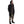 Load image into Gallery viewer, light weight linen parka. Featuring large lined hood, hidden snaps over front zip fastening, long sleeves with ribbed detail, Unisex parka made of light weight linen. Featuring large lined hood, hidden snaps over front zip fastening, long sleeves with ribbed detail, snaps on cuffs, a drawstring waist, front frayed edge pockets, leather detail on cuffs, collar and back, leather tassel zip on outside chest pocket, earphone loop on inside chest pocket, a drawstring hem and a mid-length.
