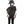 Load image into Gallery viewer, v net top w leather black