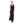 Load image into Gallery viewer, Comfortable and stylish this long hooded dress is made of ultra soft bamboo & GOTS certified organic cotton 100% leather strings Ultra High Slit Approx 64" from armpit to ground Designed by Jan Hilmer Made in Small Batches