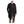 Load image into Gallery viewer, Unisex parka made of light weight linen. Featuring large lined hood, hidden snaps over front zip fastening, long sleeves with ribbed detail, snaps on cuffs, a drawstring waist, front frayed edge pockets, leather detail on cuffs, collar and back, leather tassel zip on outside chest pocket, earphone loop on inside chest pocket, a drawstring hem and a mid-length.