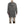 Load image into Gallery viewer, Unisex 100% linen parka. Made of light weight linen. Featuring large lined hood, hidden snaps over front zip fastening, long sleeves with ribbed detail, snaps on cuffs, a drawstring waist, front frayed edge pockets, leather detail on cuffs, collar and back, leather tassel zip on outside chest pocket, earphone loop on inside chest pocket, and adrawstring hem.