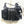 Load image into Gallery viewer, Canvas and leather shoulder travel bag, with leather strap & multiple pockets.