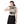 Load image into Gallery viewer, plant dyed cropped women sleeveless vest with high flared collar. Zippers along waist line. Hand cast snake claw front zipper pull.