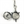 Load image into Gallery viewer, cross collar w prism locket
