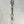 Load image into Gallery viewer, art nouveau crystal pendant necklace. spire connector with crystal pendant with chain and adjustable clasp.