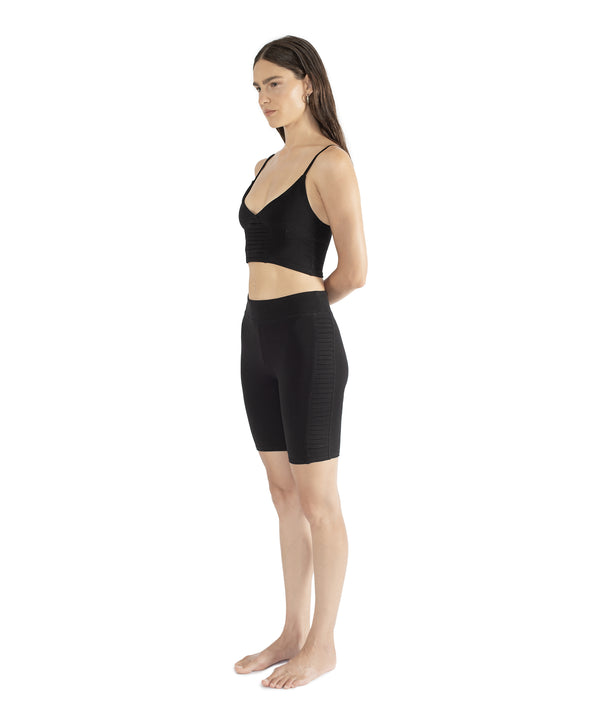 Pleiades biker shorts - Black