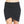 Load image into Gallery viewer, A black mini skirt that reaches just above the knee, displayed on a mannequin.
